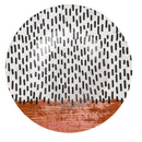 Set 4 Piatti Ø28x5,5 cm  in Ceramica VdE Tivoli 1996 Switch 