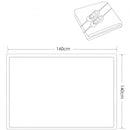 Coperta Termica Elettrica Matrimoniale 120W in Poliestere Bianco