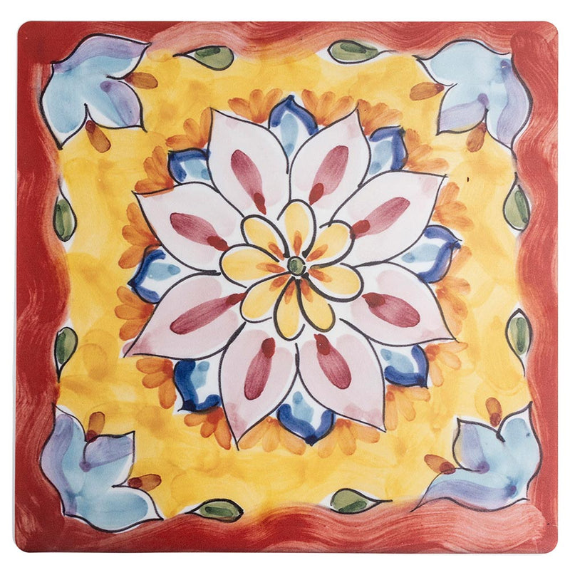 Set 6 Tovagliette Double Face 37x37 cm  in Plastica VdE Tivoli 1996 Infinito