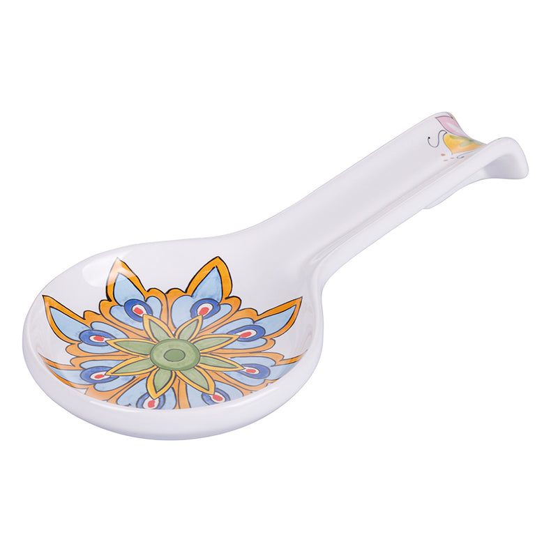 Poggiamestolo 27,8x12,4x3,5 cm  in Ceramica VdE Tivoli 1996 Infinito Panarea