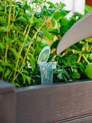 Fioriera da Giardino 100x42x40 cm in Polipropilene Trama 002 Ash Antracite