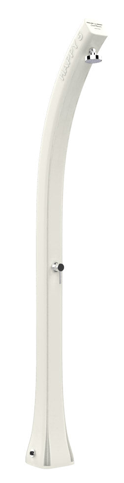 Doccia Solare da Giardino 28L Miscelatore Arkema Happy Five Bianco