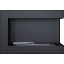 Camino a Bioetanolo da Incasso 70x48 cm Flig Tampa Nero Angolo a Destra