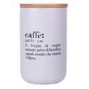 Set 3 Barattoli Sale Zucchero e Caffè Double Face 750 ml in New Bone China VdE Tivoli 1996