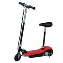 Monopattino Elettrico per Bambini 120W con Sedile Rosso 