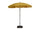 Parasol de jardin Ø2 m Mât en acier Ø33 mm Maffei Borgo Giallo