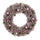 Couronne avec pommes de pin roses Ø30 cm