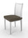 Lot de 2 housses de chaise extensibles en polyester gris tourterelle