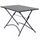 Table Bristol 110x70x72 h cm en Acier Anthracite