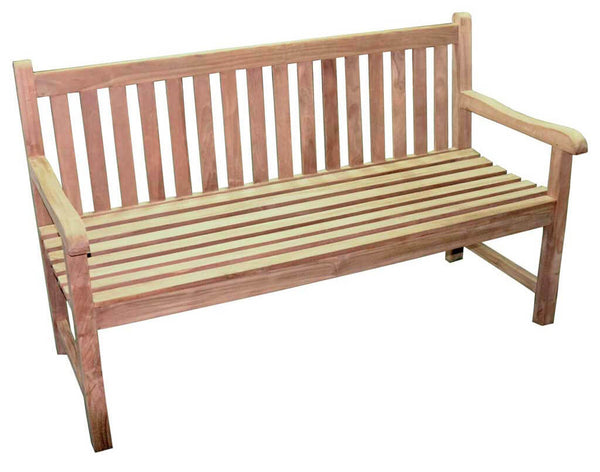sconto Banc de jardin 3 places en bois de teck Vorghini Lampedusa