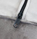 Divano 3  Posti Chesterfield 197x74x82 h cm in Velluto Grigio