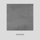 Pensile Bagno Lavanderia con 1 Anta e Vano a Giorno 43x27x58 cm in Nobilitato Grigio Cemento