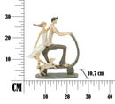 Coppia More con Motorino 26,5x10,7x30 cm in Poliresina