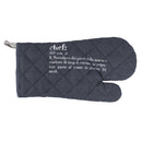 Set 3 pezzi Cucina presina guanto strofinaccio  in Cotone VdE Tivoli 1996 