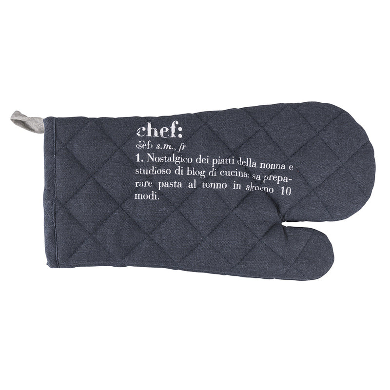 Set 3 pezzi Cucina presina guanto strofinaccio  in Cotone VdE Tivoli 1996 