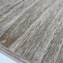 Tavolo Cuore 87x38x80 h cm in Legno di paulownia Bianco