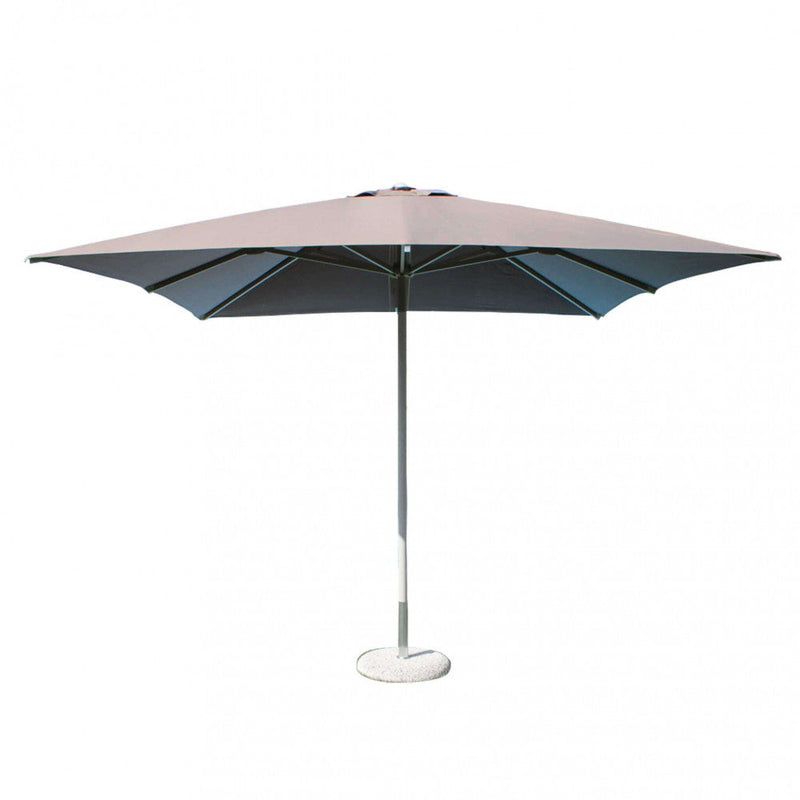Ombrellone da Giardino 3x3 m Palo Ø48 mm Brian in Alluminio Tortora