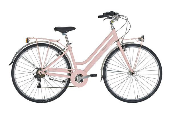 prezzo Bicicletta City da Donna 28" Cambio 6V Shimano Freni V-Brake Roxy Rosa