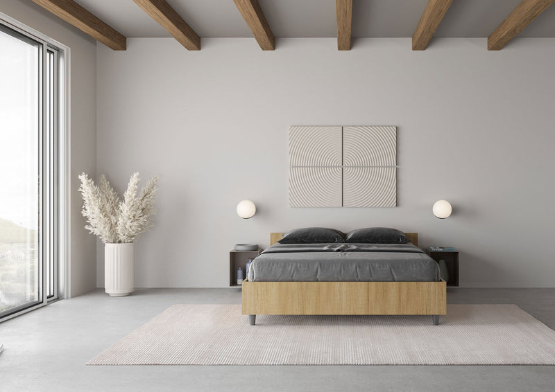 Letto Matrimoniale Francese Nuamo Quercia Varie Misure