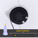 Albero di Natale Gonfiabile H245 cm con Luci LED Bianco