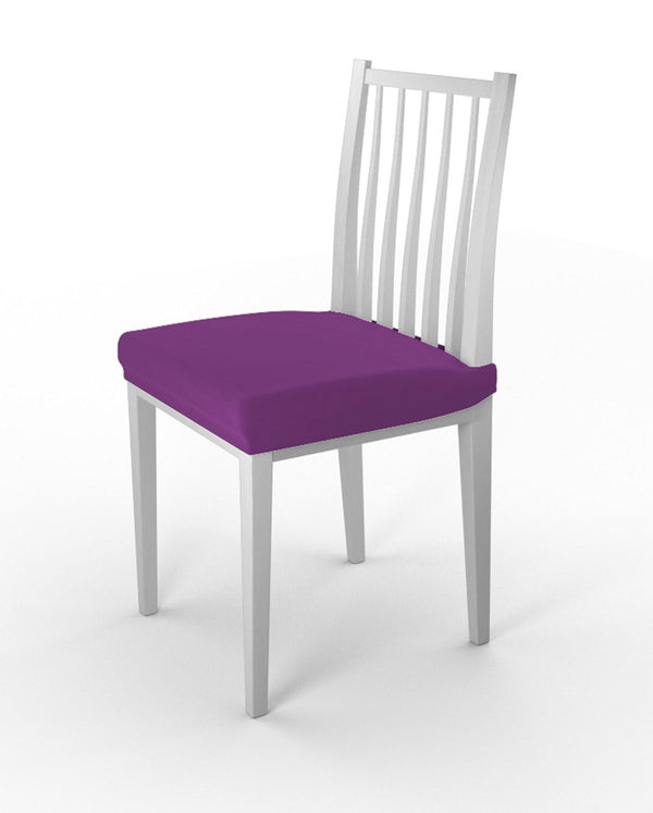 Lot de 2 Housses de Chaise Stretch en Polyester Fuchsia prezzo
