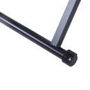 Rullo per Bicicletta Pieghevole per Allenamento in Casa Argento e Nero 