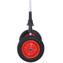 Carrello per Kayak Canoa 2 Ruote Regolabile in Alluminio 60x50 cm 