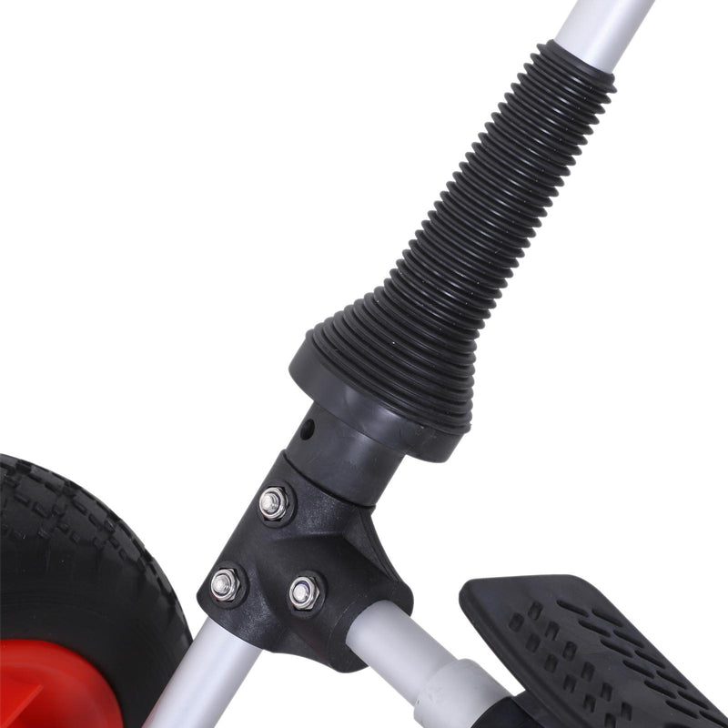 Carrello per Kayak Canoa 2 Ruote Regolabile in Alluminio 60x50 cm 