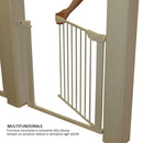 Cancelletto di Sicurezza per Bambini 65-72x74 cm Larghezza Regolabile 