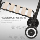 Barbecue a Carbone Carbonella con Coperchio e Ruote in Acciaio Rosso Nero 