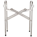 Barbecue a Carbone Carbonella BBQ Grill con Piano d'Appoggio in Acciaio Inox 