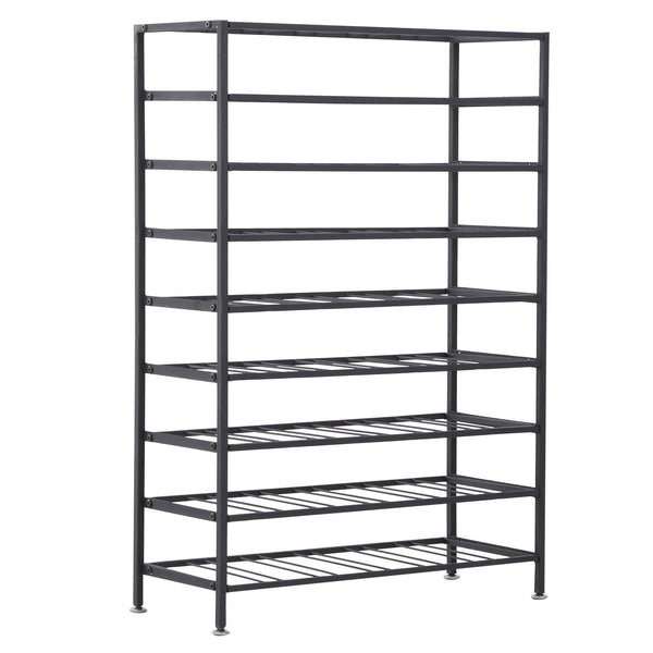 Scaffale Portabottiglie Cantina Vini in Metallo Nero 63x25x91 cm prezzo