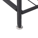 Scaffale Portabottiglie Cantina Vini in Metallo Nero 63x25x91 cm 