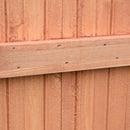 Casetta Box da Giardino in Legno Naturale 89x50 cm 