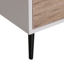 Mobiletto Armadietto da Ingresso in Legno 48x40x123 cm 