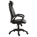 Sedia da Gaming Ergonomica Girevole Nero Altezza Regolabile 