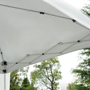 Gazebo Pop-up Impermeabile Bianco 3x3m 