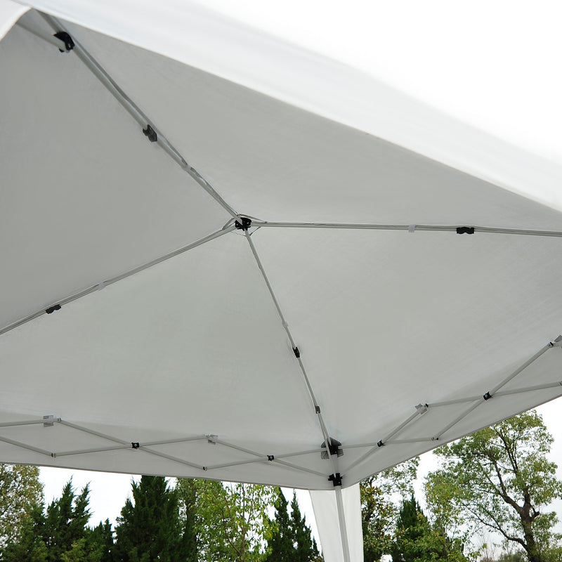 Gazebo Pop-up Impermeabile Bianco 3x3m 