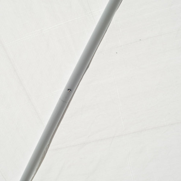 Structure de tente étanche 3x6m en acier et PE avec panneaux blancs sconto