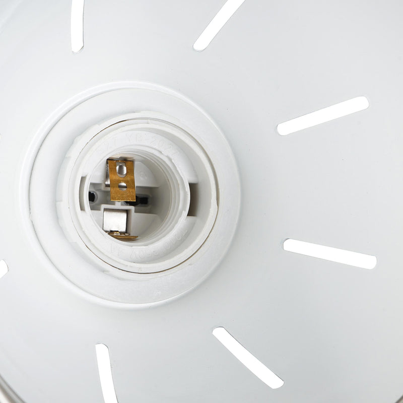 Plafoniera con 3 Faretti LED da Soffitto Orientabili in Metallo Cromato Nero Ø13x16x55 cm 