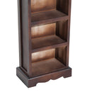 Libreria 5 Ripiani in Legno Marrone 30x17x90 cm 