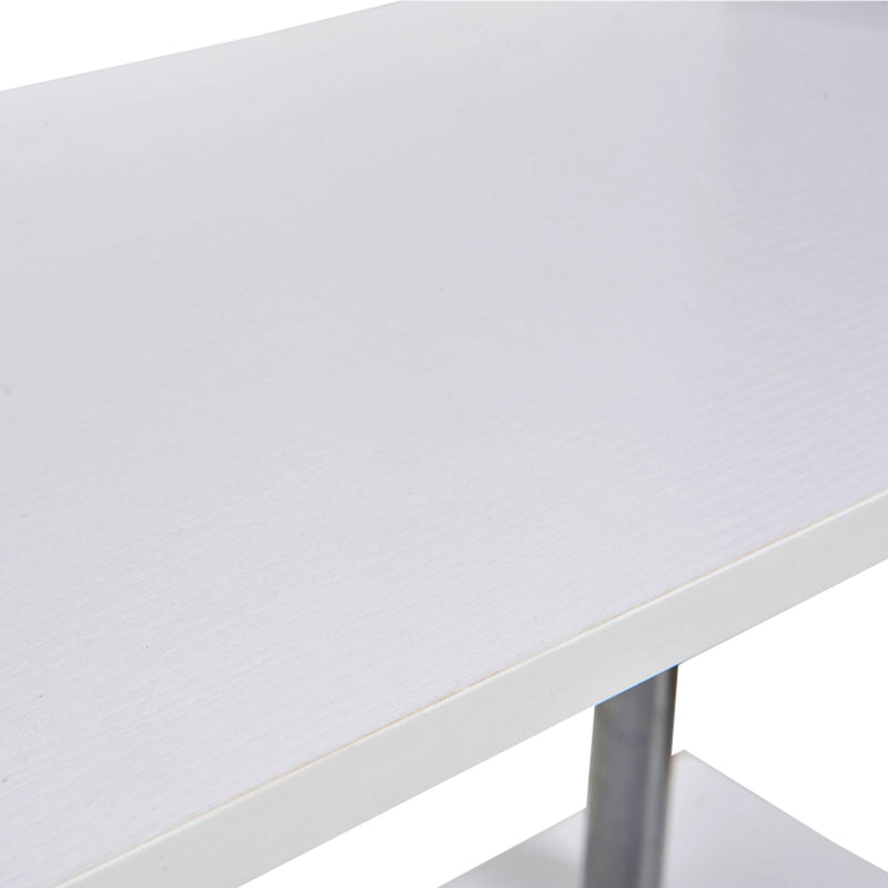 Libreria di Design Moderna 4 Ripiani Bianco 80x30x145 cm 