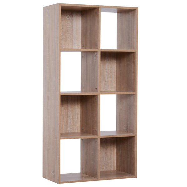 Étagère Bibliothèque 4 Niveaux Bois Naturel 61,5x29,5x122,5 cm online
