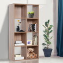 Libreria Scaffale 4 Livelli Legno Naturale 61,5x29,5x122,5 cm 