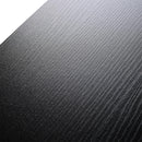 Libreria Scaffale a 4 ripiani aperti stile industriale in acciaio Nero 105x33.8x138 cm 