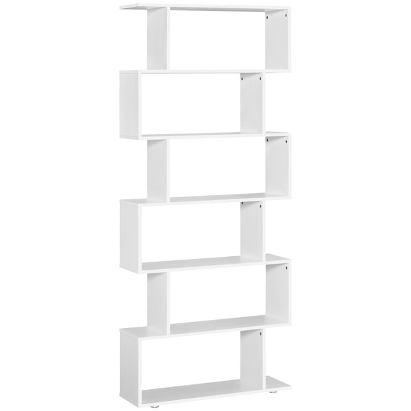 prezzo Bibliothèque Design Mobilier de Bureau Etagère en Bois 80x24x191 cm Blanc