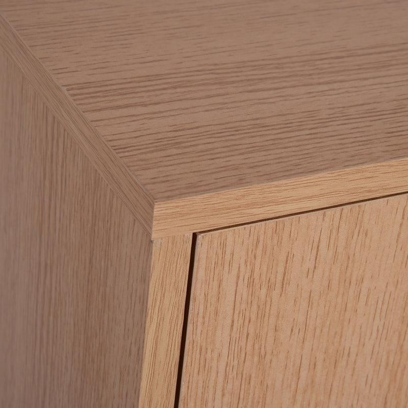 Libreria 6 Vani in Legno 110x40x78 cm 