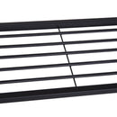 Libreria Scaffale Stile Industrial 3 Ripiani in Legno e Acciaio Nero 80x30x85,6 cm 