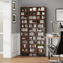 Libreria da Muro in Legno Marrone 195x102x23.5 cm 