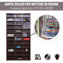 Libreria da Muro in Legno Marrone 195x102x23.5 cm 